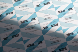 Lilie von Grün Susann Zielinski Business Card Corporate Design Berlin Art Link